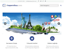 Tablet Screenshot of iptvkopernikus.com